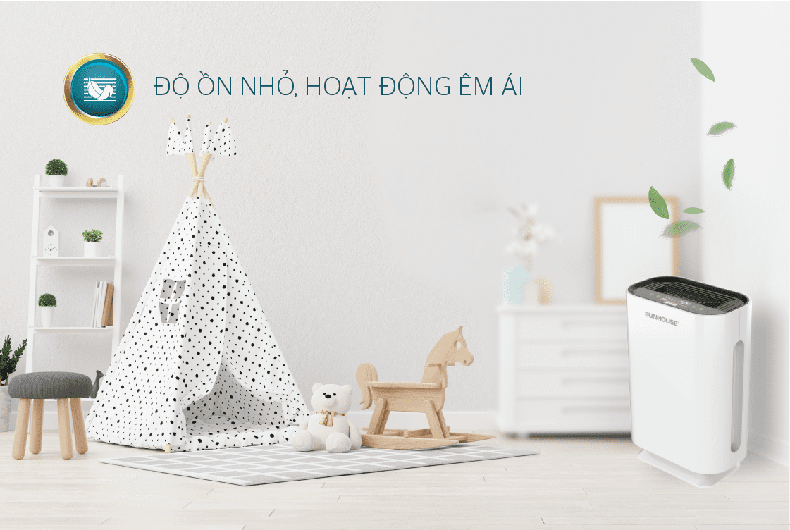 Máy lọc không khí CHÍNH HÃNG SUNHOUSE SHD-20AP9718 5