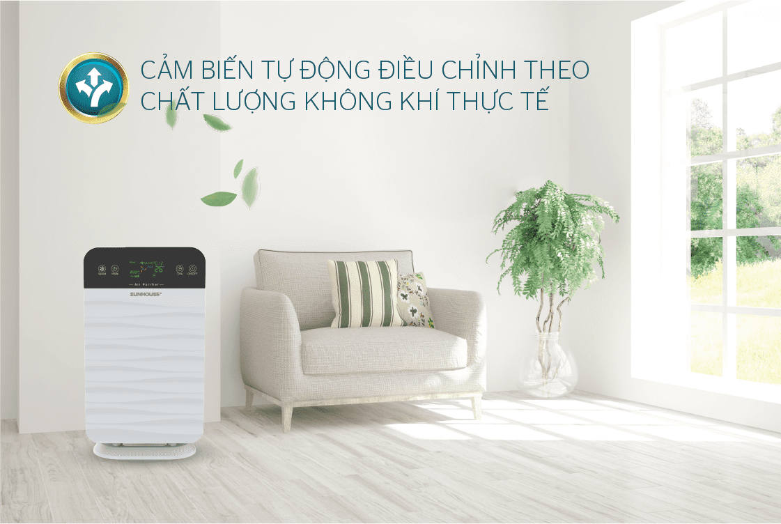 Máy lọc không khí CHÍNH HÃNG SUNHOUSE SHD-15AP9715 3