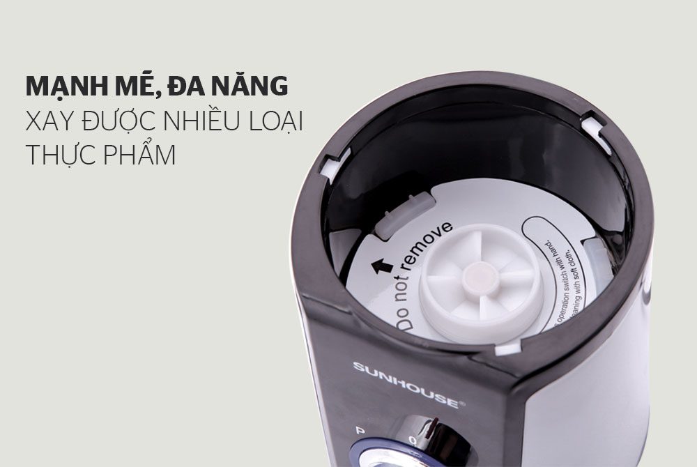 MÁY XAY SINH TỐ ĐA NĂNG CHÍNH HÃNG SUNHOUSE SHD5323B ĐEN 5