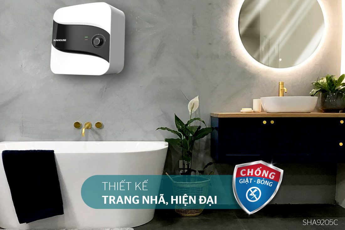 BÌNH NƯỚC NÓNG 20L CHÍNH HÃNG SUNHOUSE SHA9205C 1