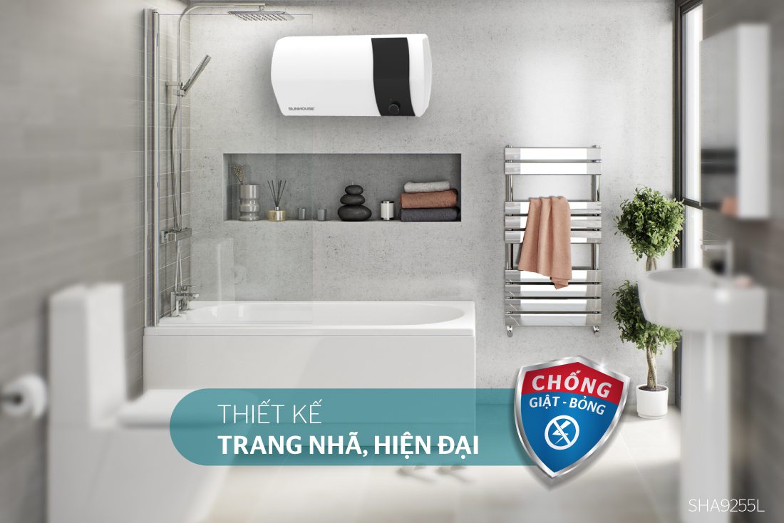 BÌNH NƯỚC NÓNG 20L CHÍNH HÃNG SUNHOUSE SHA9255L 1