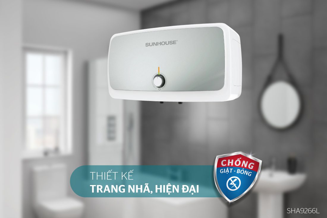 BÌNH NƯỚC NÓNG 22L CHÍNH HÃNG SUNHOUSE SHA9266L 1