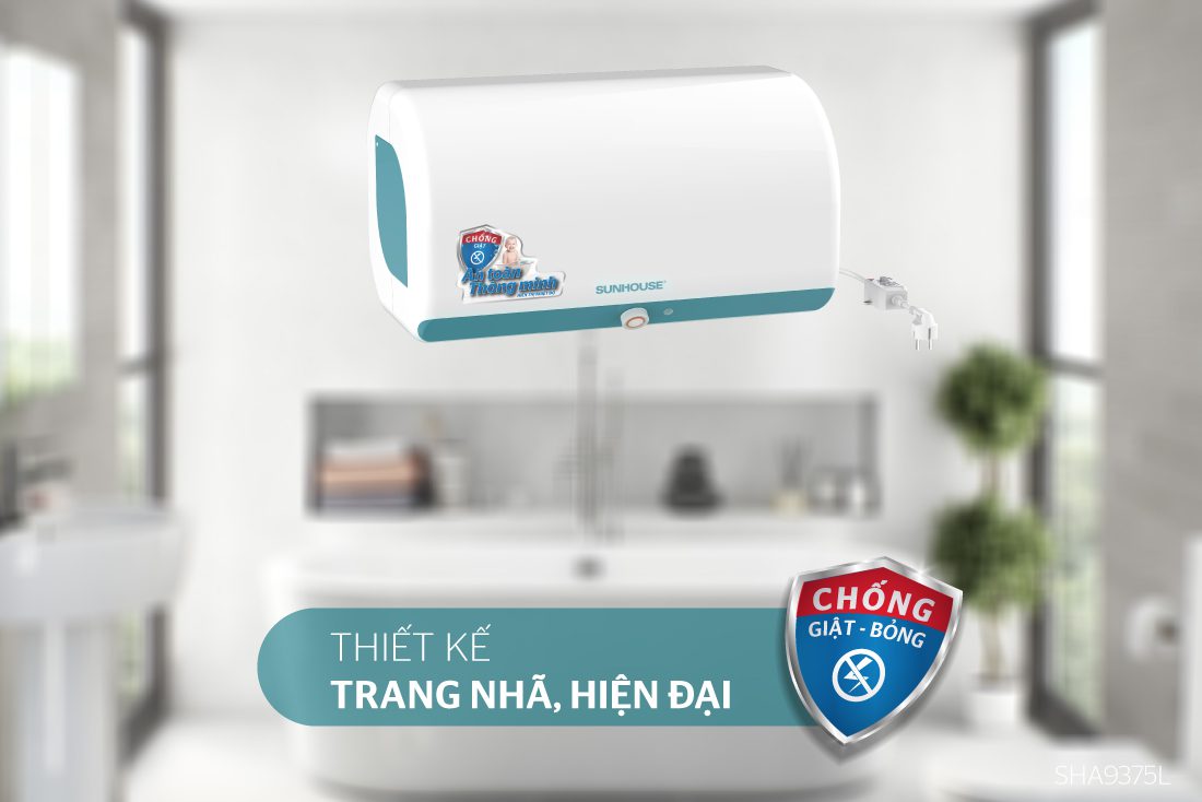 BÌNH NƯỚC NÓNG 30L CHÍNH HÃNG SUNHOUSE SHA9375L 1