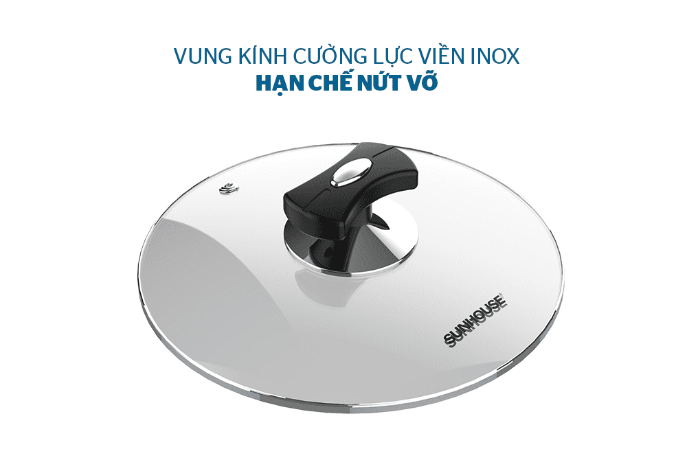 image-20201027144146-3 BỘ NỒI CHẢO CHỐNG DÍNH ĐÁY TỪ CHÍNH HÃNG SUNHOUSE SHG77MB 3