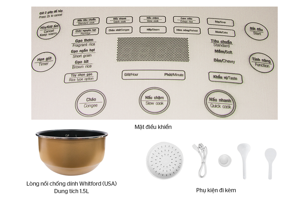 Nồi cơm điện cao tần CHÍNH HÃNG SUNHOUSE có tốt không? 6
