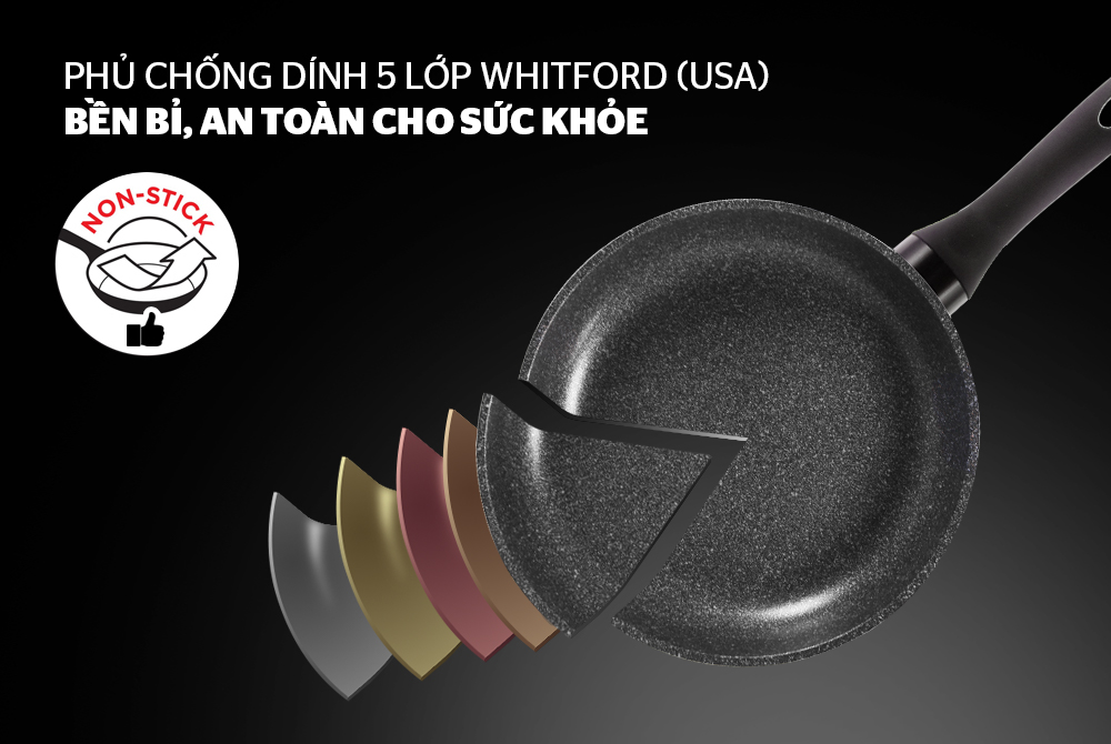 Bỏ túi bí kíp sử dụng chảo đá bền đẹp mà không lo hư hỏng  3