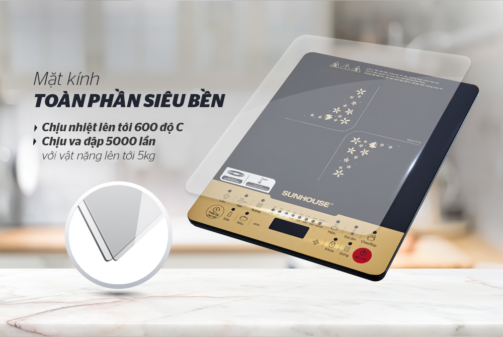 “Thuộc lòng” những mẹo nhỏ nhưng có “võ” khi nấu ăn bằng bếp từ đơn CHÍNH HÃNG SUNHOUSE 3