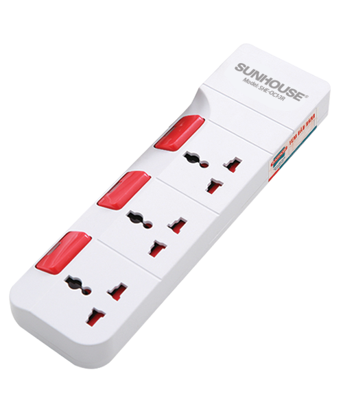 Ổ CẮM ĐIỆN CHÍNH HÃNG SUNHOUSE SHE-OC1-3R 1