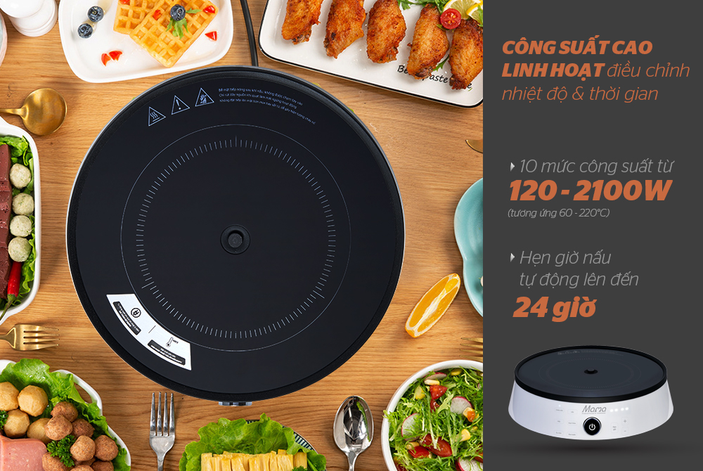 Cách nấu ăn với bếp từ đơn CHÍNH HÃNG SUNHOUSE “ngon miễn chê” 1