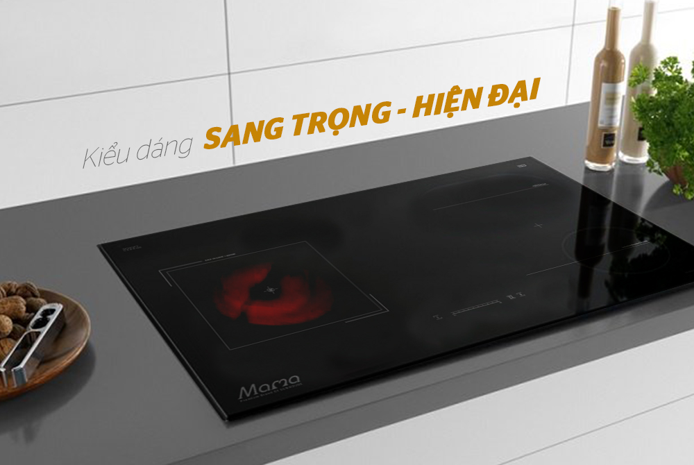 BẾP ĐÔI ĐIỆN TỪ HỒNG NGOẠI CHÍNH HÃNG SUNHOUSE MAMA MMB9986 2