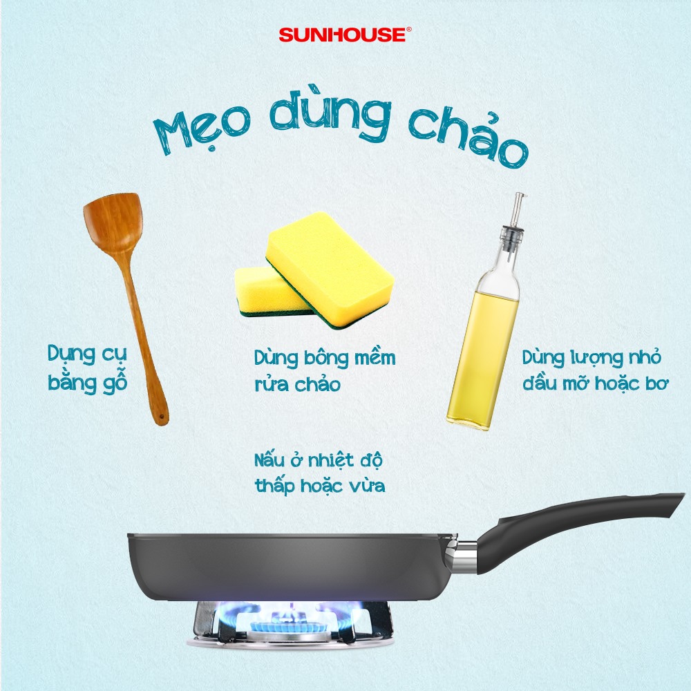 MÁCH BẠN CÁCH DÙNG CHẢO CHỐNG DÍNH ĐÚNG CÁCH NGAY TỪ HÔM NAY 1