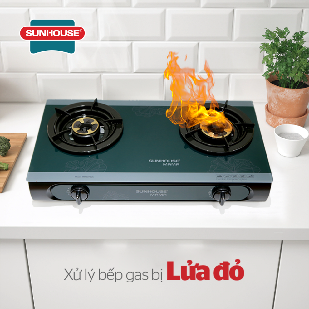 BÍ KÍP “VÀNG” KHI XỬ LÝ BẾP GAS BỊ LỬA ĐỎ  1