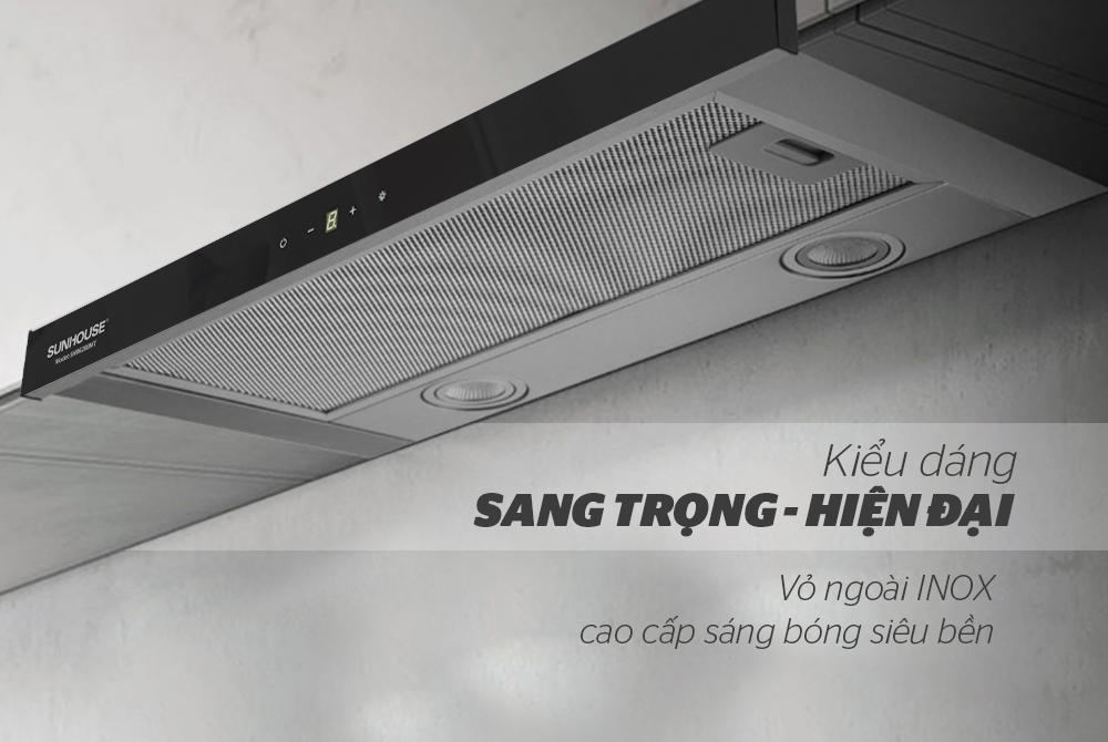 MÁY HÚT MÙI ÂM TỦ CHÍNH HÃNG SUNHOUSE SHB6288MT 2