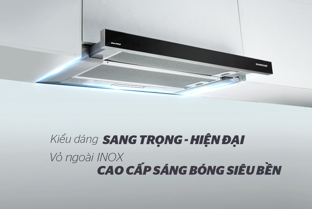 MÁY HÚT MÙI ÂM TỦ CHÍNH HÃNG SUNHOUSE SHB6123 2