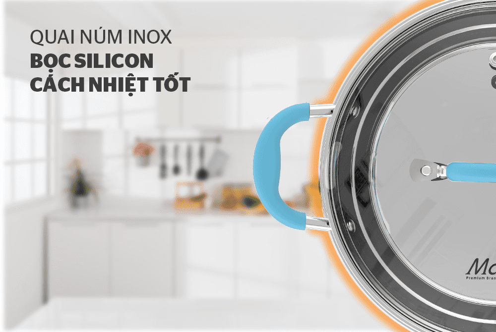 BỘ NỒI INOX 304 5 ĐÁY CHÍNH HÃNG SUNHOUSE MAMA SHG504 4