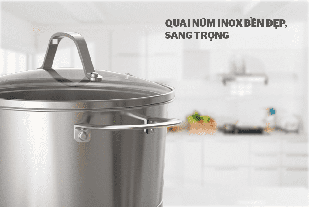 BỘ NỒI INOX 5 ĐÁY CHÍNH HÃNG SUNHOUSE MAMA SHG502 4