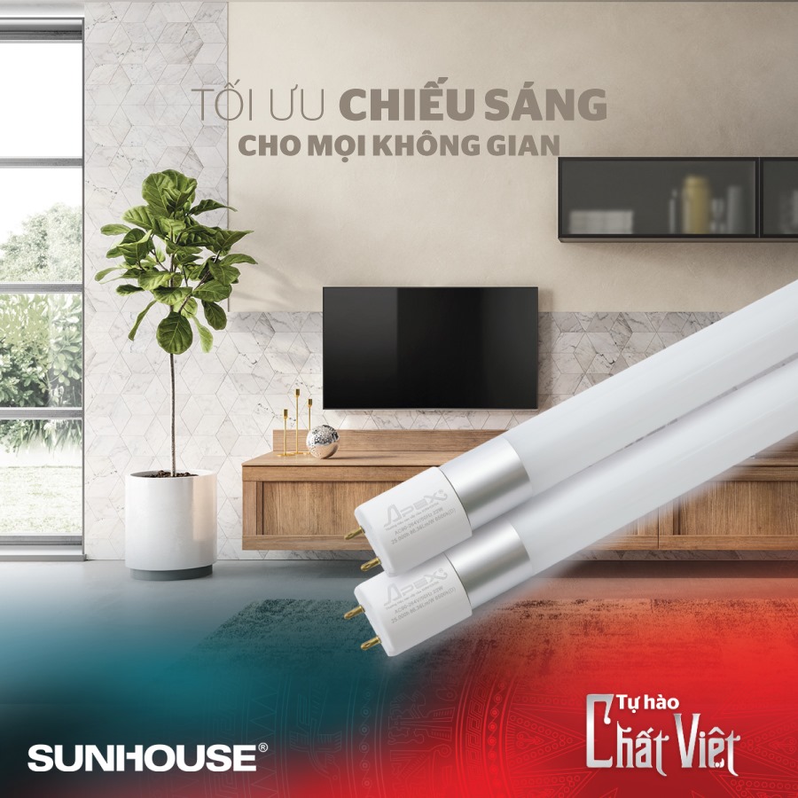 Đèn Led CHÍNH HÃNG SUNHOUSE chiếu sáng cảm xúc bao gồm những loại đèn nào? 6