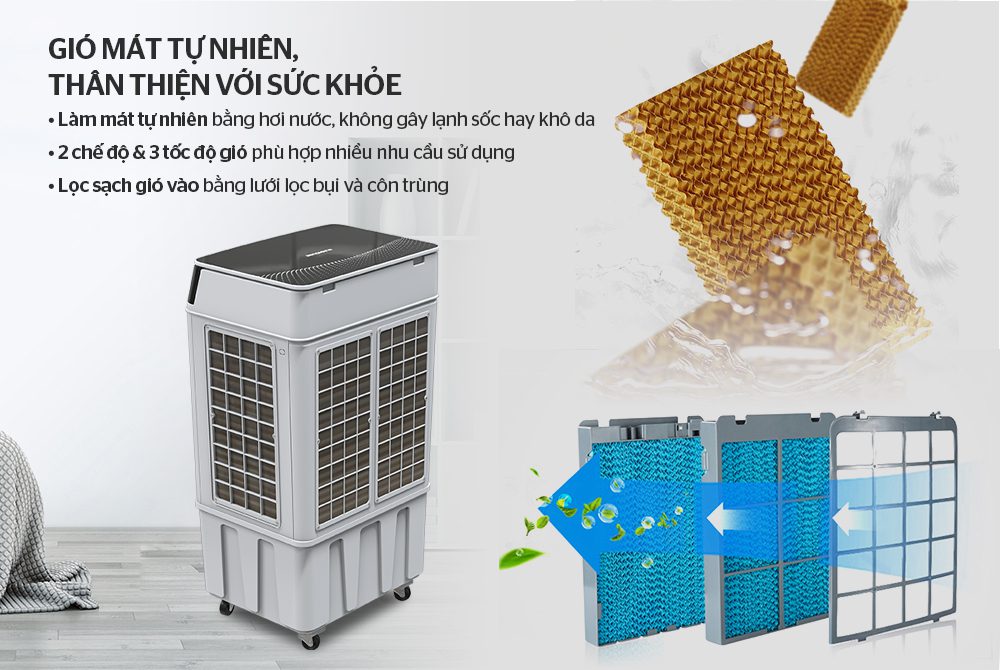 MÁY LÀM MÁT KHÔNG KHÍ CHÍNH HÃNG SUNHOUSE SHD7733 4
