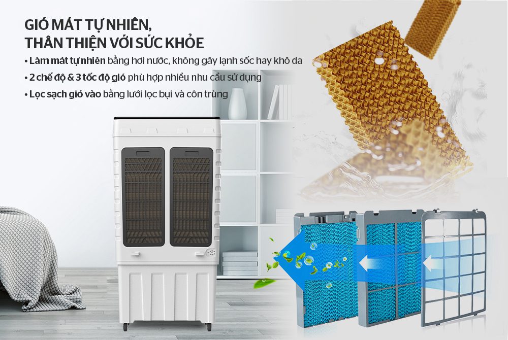 MÁY LÀM MÁT KHÔNG KHÍ CHÍNH HÃNG SUNHOUSE SHD7758 4