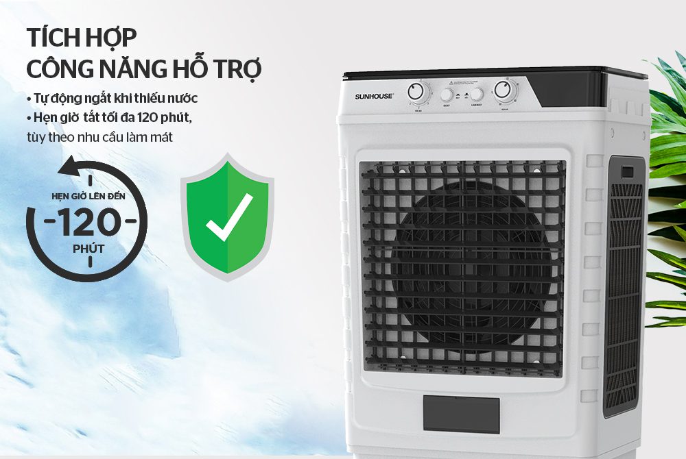 MÁY LÀM MÁT KHÔNG KHÍ CHÍNH HÃNG SUNHOUSE SHD7758 7