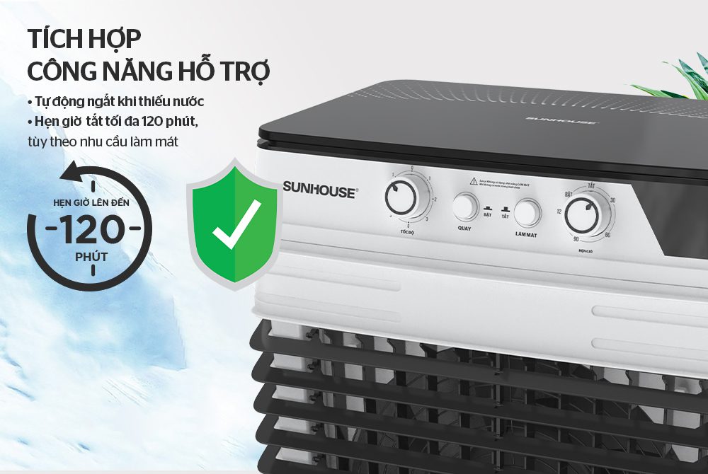 MÁY LÀM MÁT KHÔNG KHÍ CHÍNH HÃNG SUNHOUSE SHD7759 7