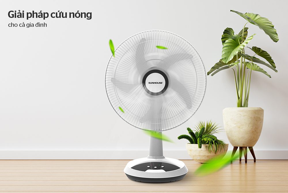 QUẠT TÍCH ĐIỆN CHÍNH HÃNG SUNHOUSE SHD7223 2