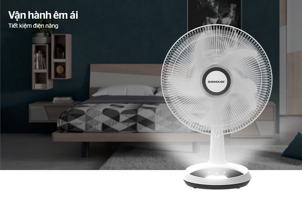 QUẠT TÍCH ĐIỆN CHÍNH HÃNG SUNHOUSE SHD7223 6