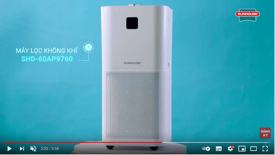 TRÊN TAY MÁY LỌC KHÔNG KHÍ CHÍNH HÃNG SUNHOUSE – GIẢI PHÁP SỐNG XANH HIỆN ĐẠI 12