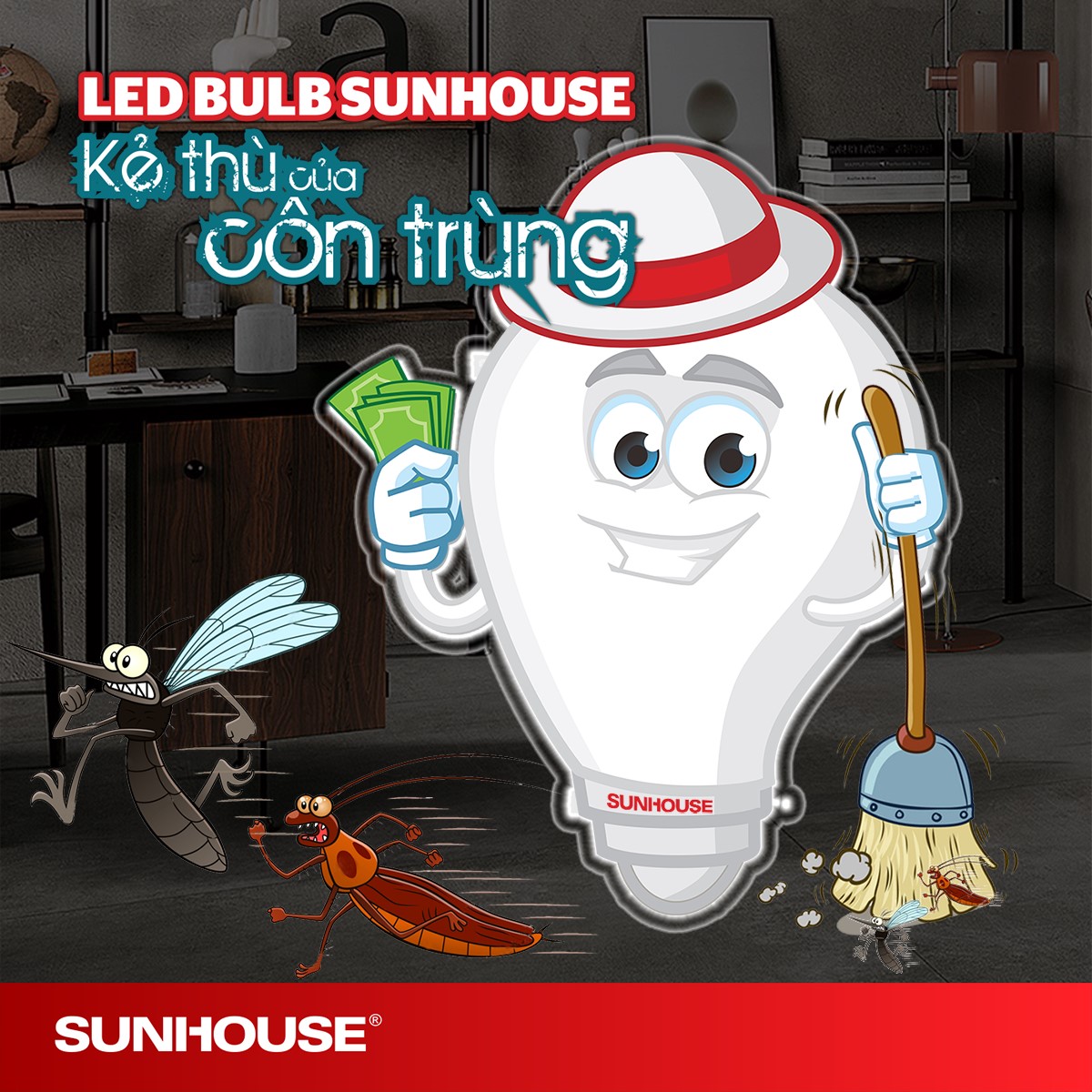 Đèn LED BULB 18w sử dụng trong nhà hay ngoài trời 4