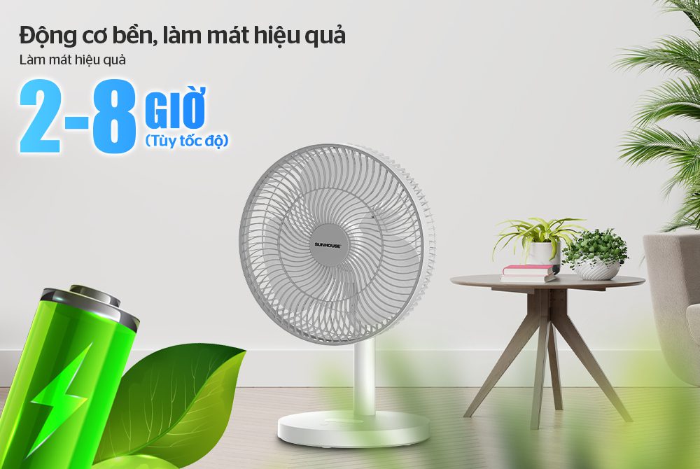 QUẠT TÍCH ĐIỆN CHÍNH HÃNG SUNHOUSE SHD7115 4