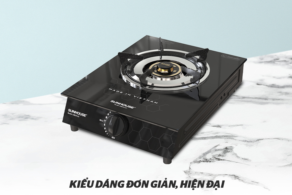 BẾP GAS ĐƠN CHÍNH HÃNG SUNHOUSE SHB215-EC 2