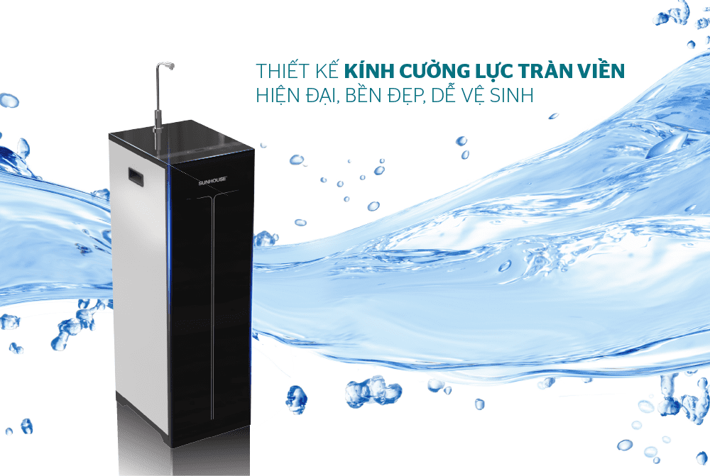 MÁY LỌC NƯỚC R.O 10 LÕI CHÍNH HÃNG SUNHOUSE SHA88113K 3