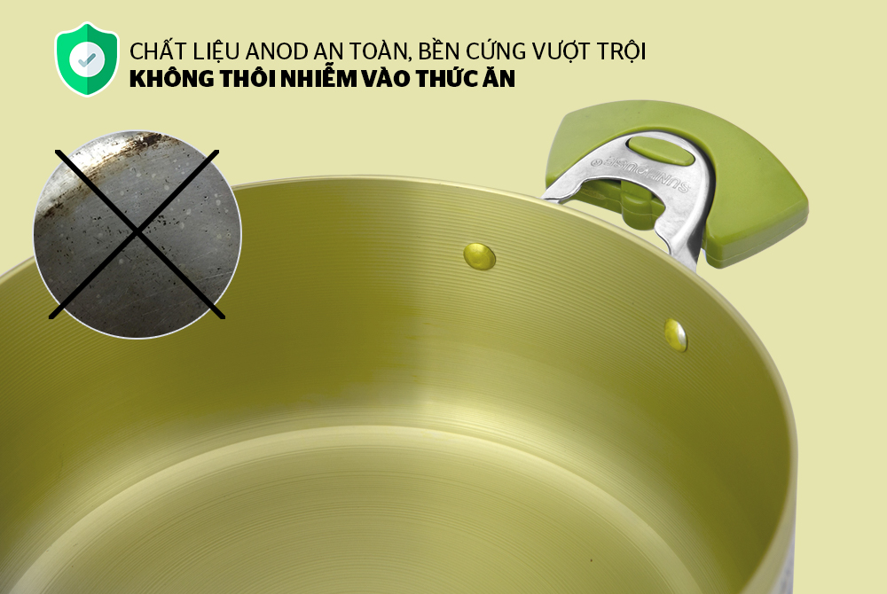 PHÂN BIỆT NỒI INOX, ANOD VÀ NHÔM – GỢI Ý CÁCH CHỌN NỒI ĐÚNG VỚI NHU CẦU NẤU NƯỚNG 4