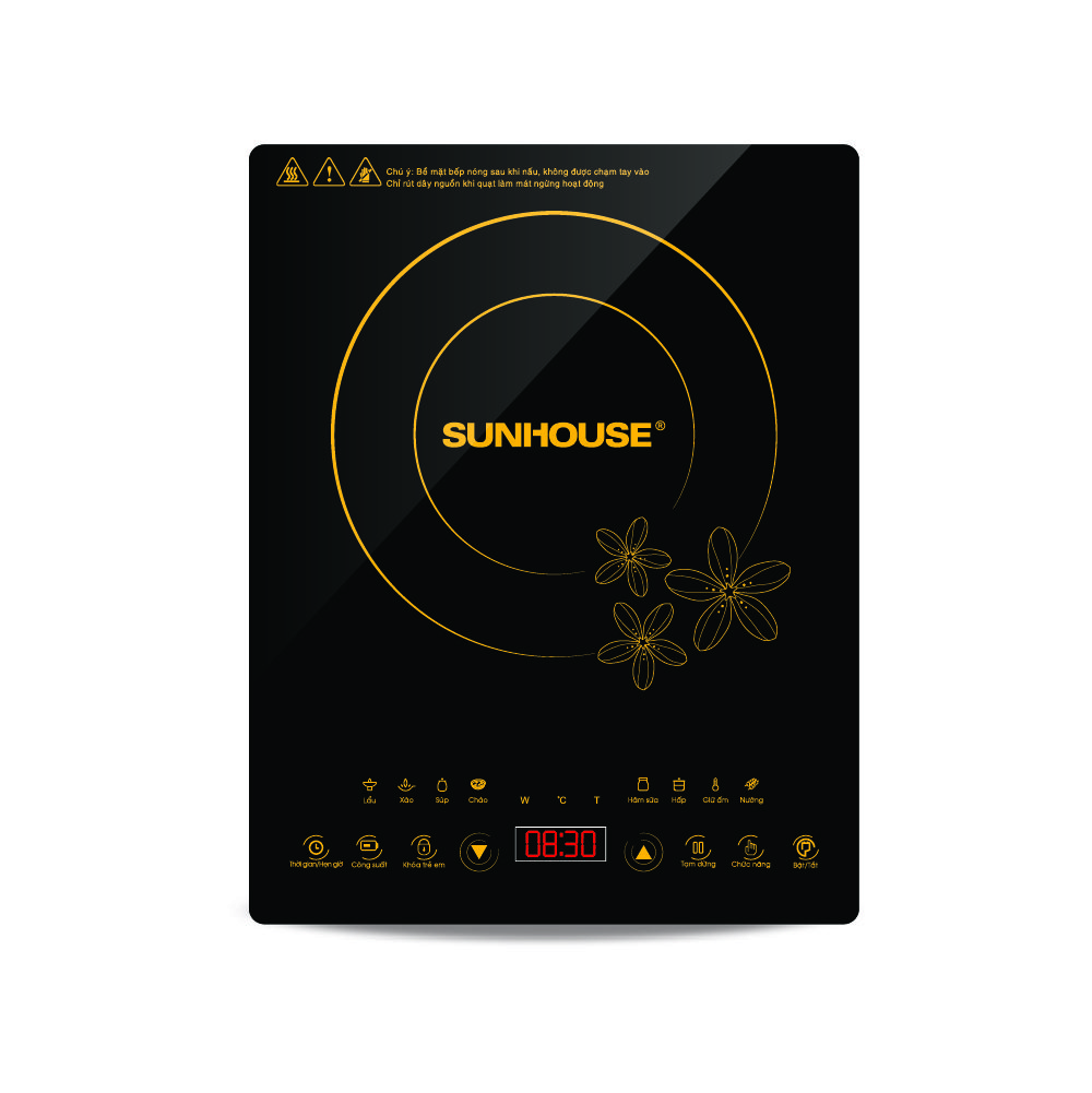 Khám phá các chế độ nấu của bếp từ CHÍNH HÃNG SUNHOUSE 2