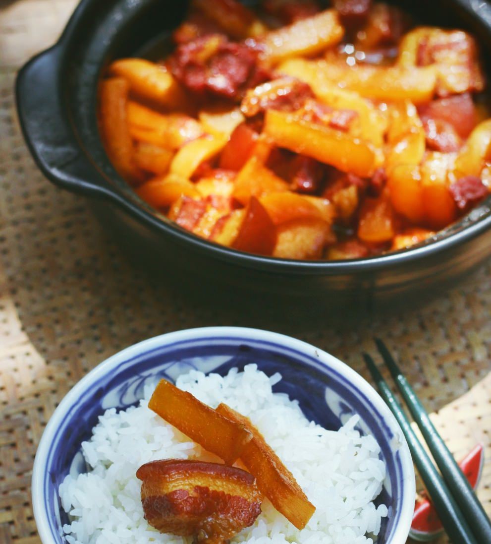 Kho thịt thơm ngon, lạ miệng với củ đậu 4