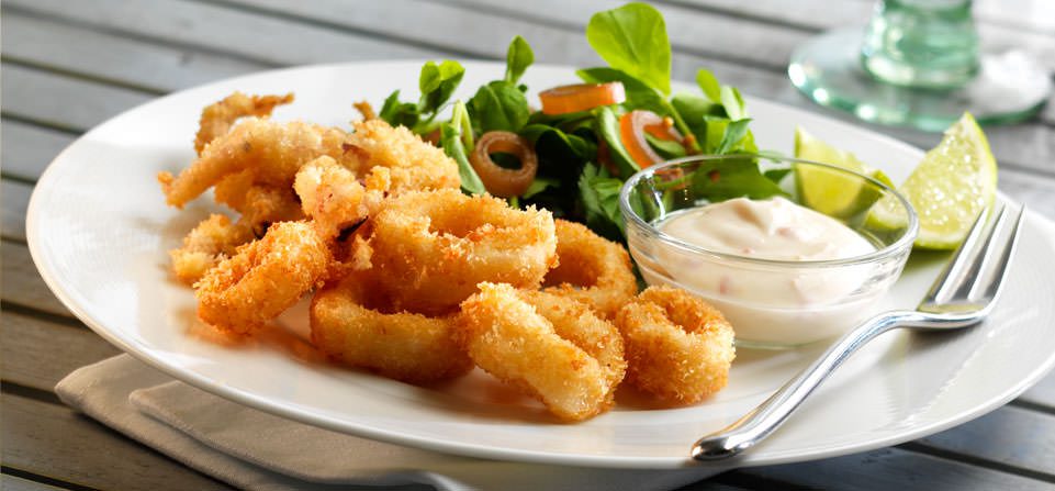 Không lo thiếu món nhậu mùa World Cup với Mực chiên bơ tỏi thơm lừng, béo ngậy 5