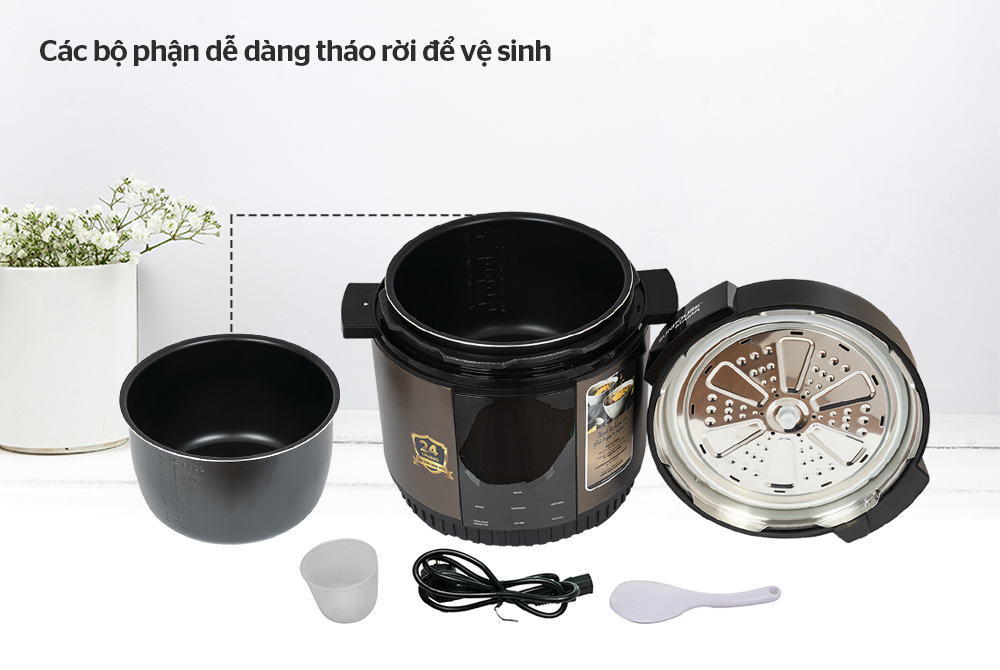 Nấu cơm ngon với nồi áp suất điện – Bạn có biết? 1