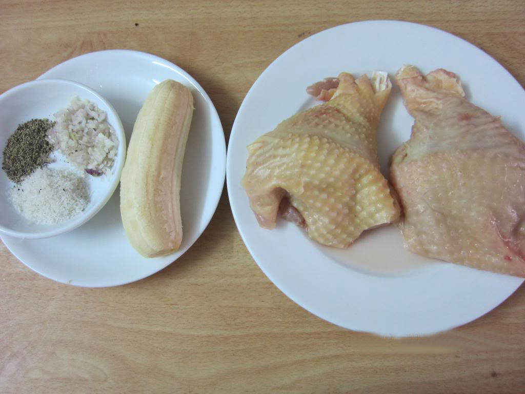 [NGON HƠN MỖI NGÀY] Đùi gà rút xương nhồi chuối