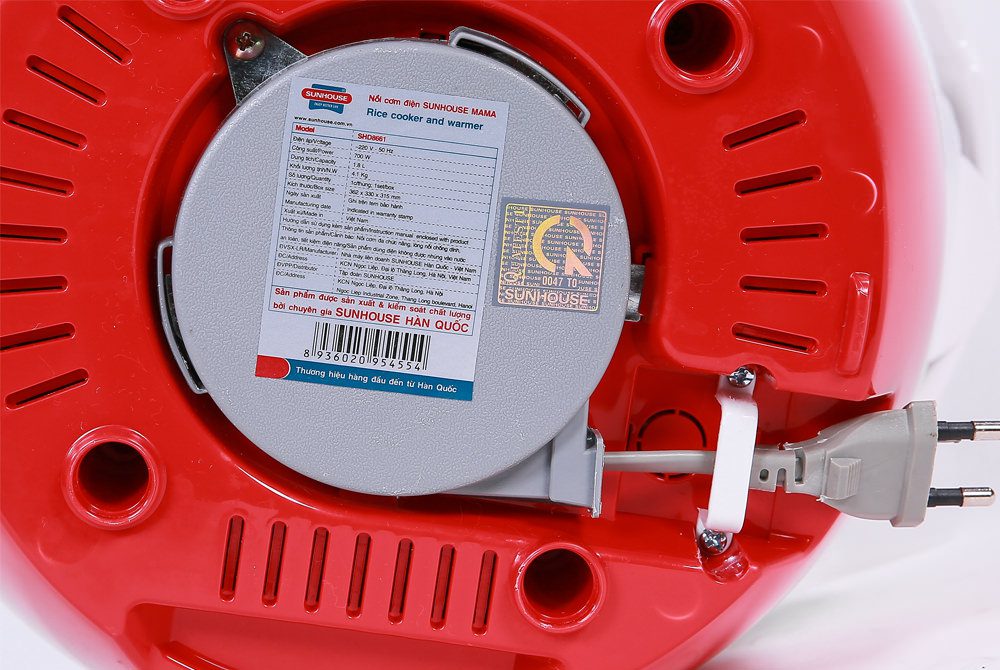 Nồi cơm điện CHÍNH HÃNG SUNHOUSE Mama – Tình thương của mẹ ủ trong từng bát cơm 4