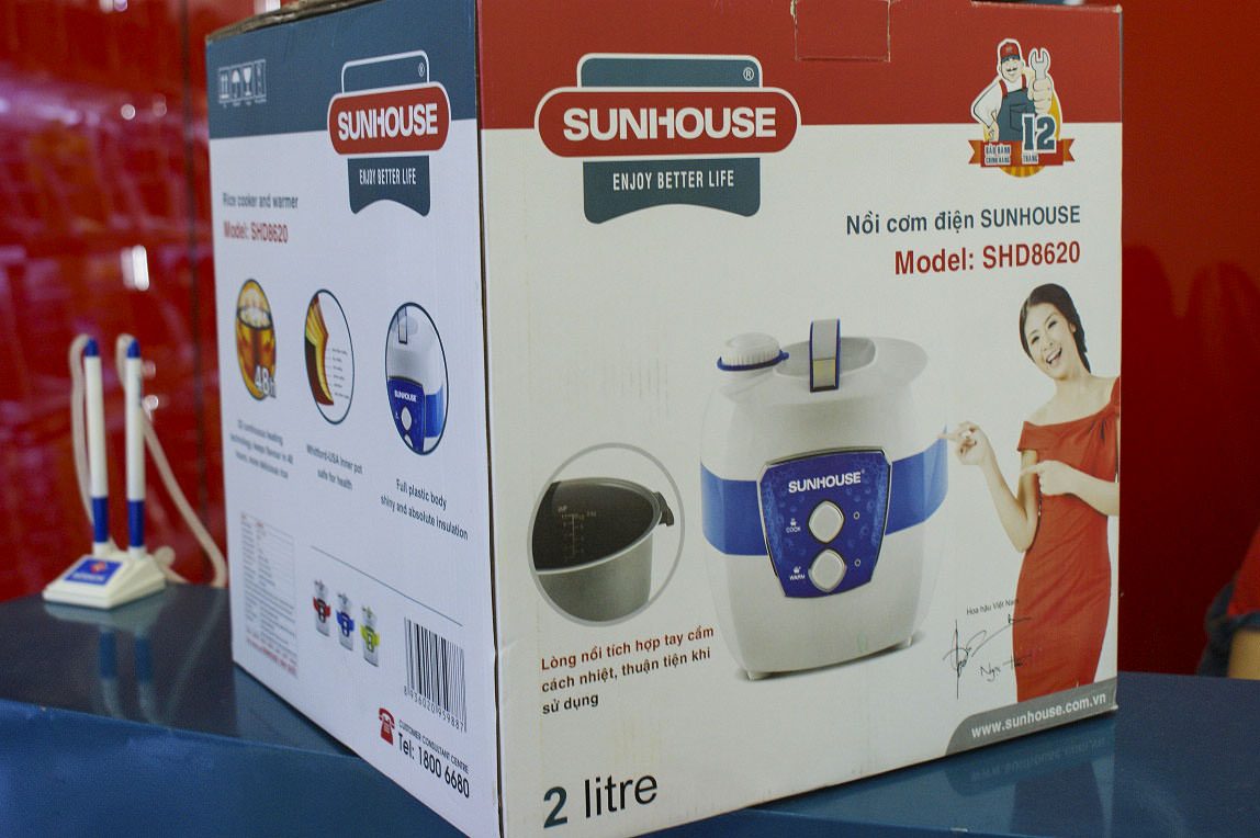Nồi cơm điện Sunhouse SHD8620 – Nồi cơm điện tốt nhất dành cho các bà nội trợ