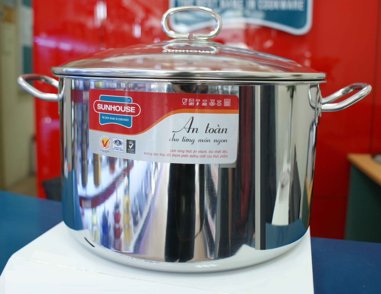 Nồi inox nấu bếp từ tốt cho sức khỏe gia đình bạn