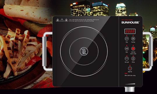 Phân biệt bếp hồng ngoại Halogen và bếp hồng ngoại sử dụng mâm nhiệt 1