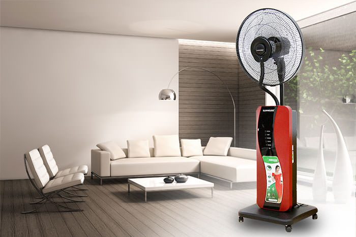 Quạt phun sương đuổi muỗi giúp chống dịch sốt xuất huyết hiệu quả 2