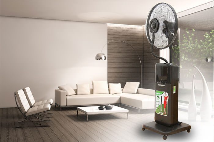 Quạt phun sương đuổi muỗi giúp chống dịch sốt xuất huyết hiệu quả 3