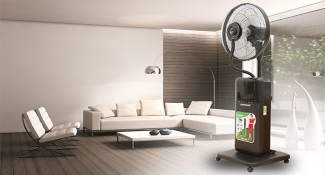 Quạt phun sương và quạt hơi nước khác nhau thế nào?