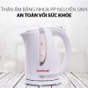 ẤM SIÊU TỐC NHỰA CHÍNH HÃNG SUNHOUSE SHD1300 TRẮNG
