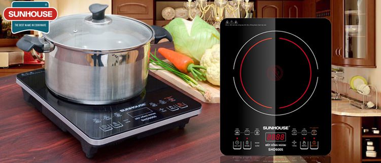 So sánh Bếp hồng ngoại CHÍNH HÃNG SUNHOUSE SHD6007 và SHD6008