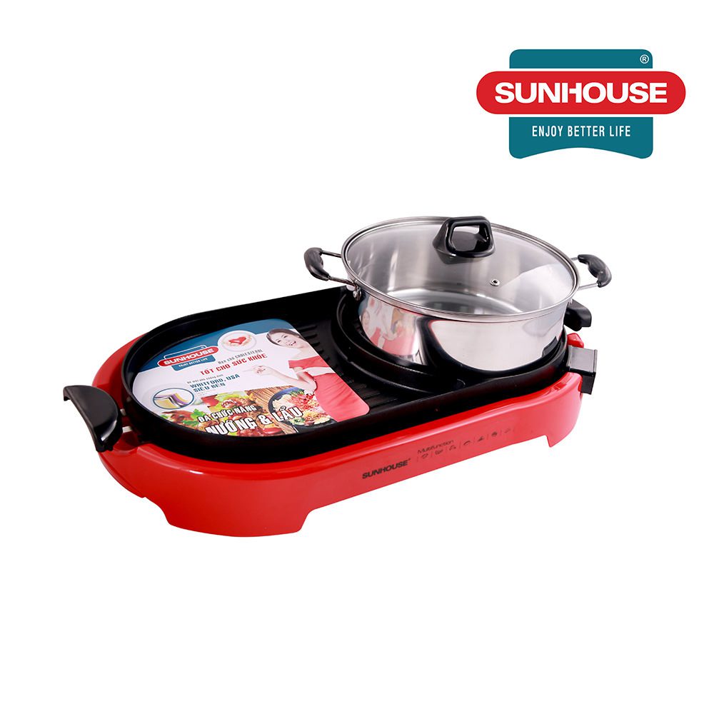 So sánh Bếp nướng điện CHÍNH HÃNG SUNHOUSE SHD4602 hay SHD4650