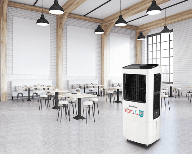 Tiêu chí nào để chọn một chiếc quạt điều hòa cho quán café của bạn? 002