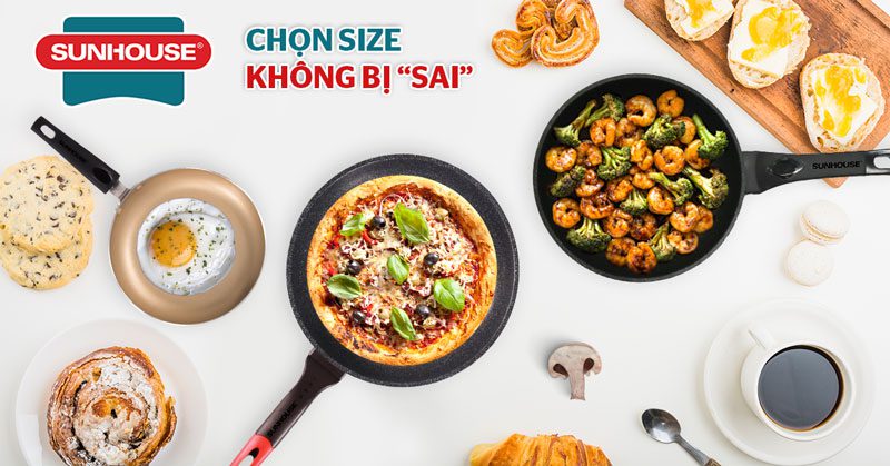 Tư vấn mua chảo: Chọn size không để bị sai 001